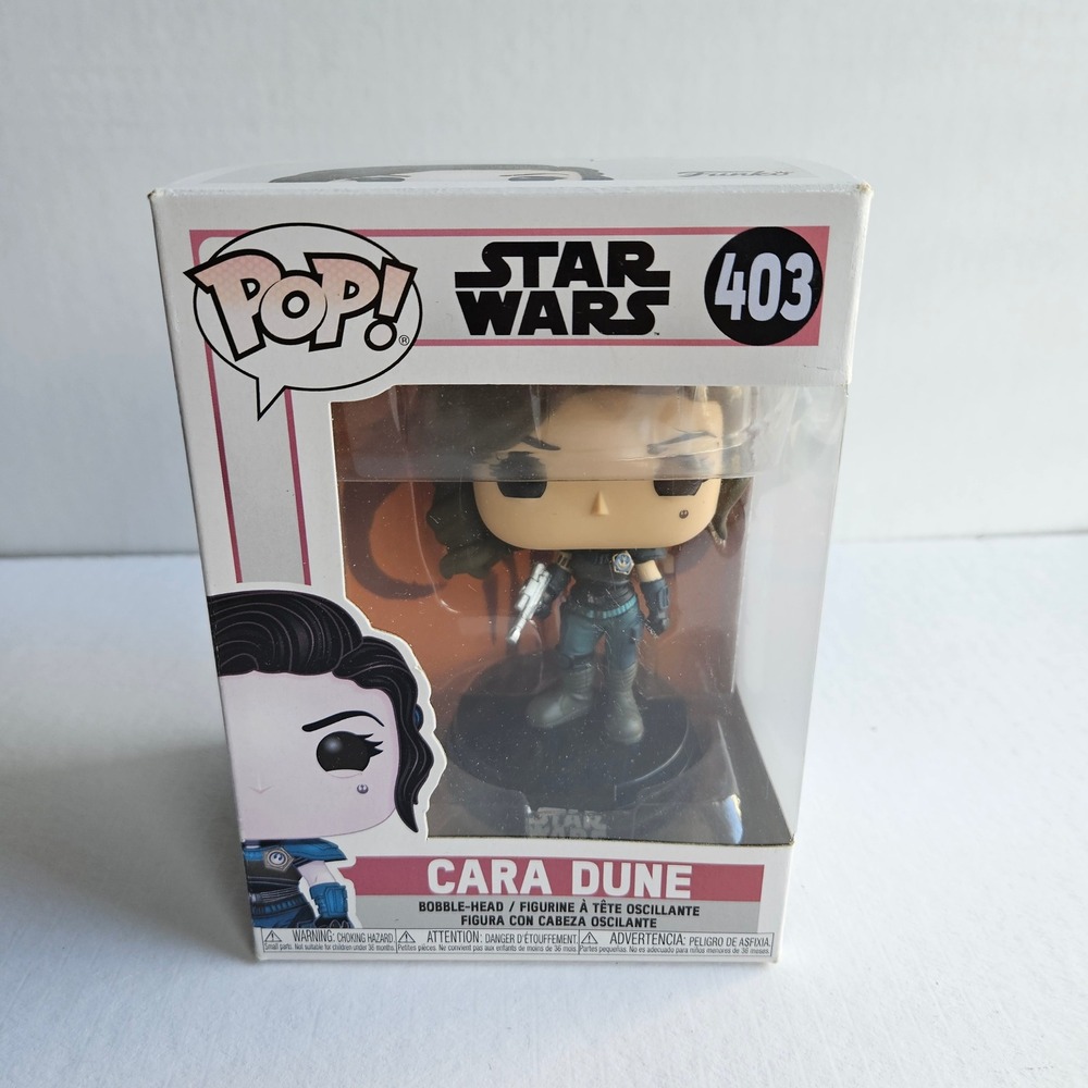 Funko Pop Star Wars The Mandalorian Cara Dune 403 Bobble-Head Vinyl Figure